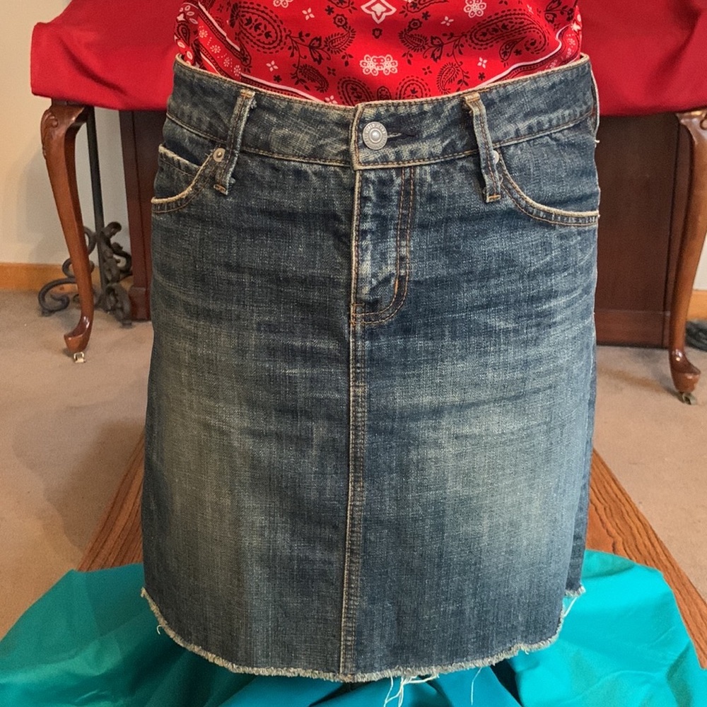 Denim Jean Skirt